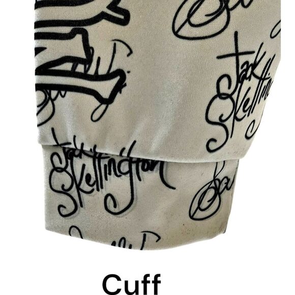 JACK SKELLINGTIN & SALLY Oversized Plus Size Pullover Skull, Graphic Hoodie XXXL - Picture 11 of 16